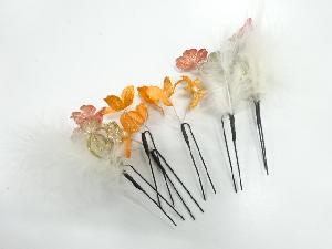 リサイクル　花髪飾りセット